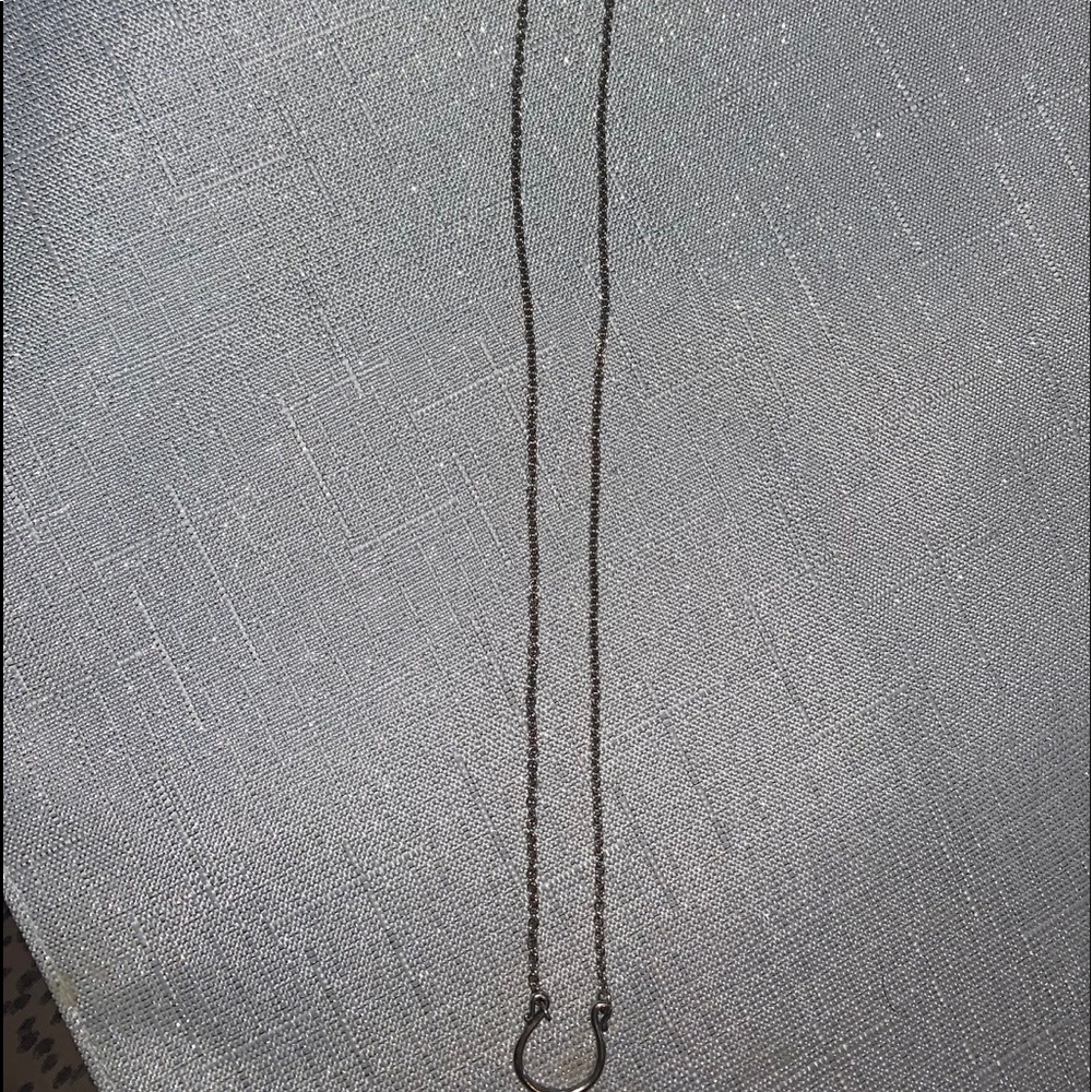 Auth James Avery Changeable Charm Holder Necklace